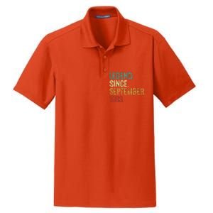 40 Years Old Legend Since September 1983 40th Birthday Dry Zone Grid Polo