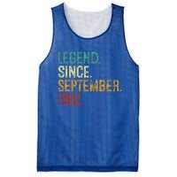 40 Years Old Legend Since September 1983 40th Birthday Mesh Reversible Basketball Jersey Tank