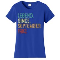 40 Years Old Legend Since September 1983 40th Birthday Women's T-Shirt