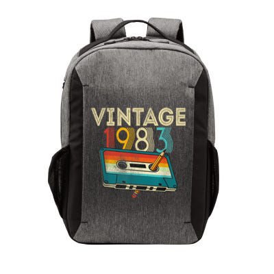 40 Year Old Gifts Vintage 1983 Cassette Tape 40th Birthday Vector Backpack