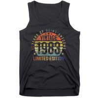 40 Year Old Gifts Vintage 1983 Limited Edition 40th Birthday Tank Top