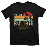 48 Years Old Vintage Est 1975 Limited Edition 48th Birthday T-Shirt