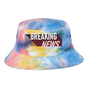 40 Year Work Anniversary 40th Employee Appreciation Tie Dye Newport Bucket Hat