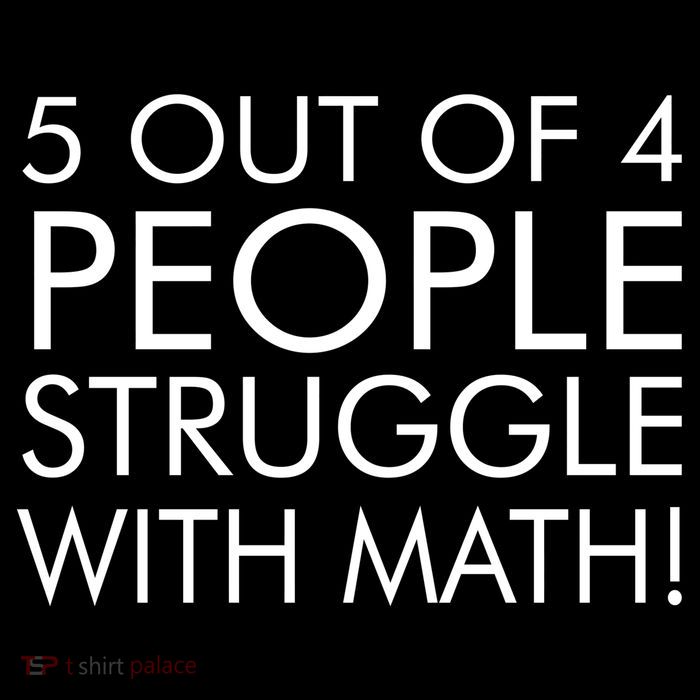 5 Out Of 4 People Struggle With Math Pom Pom 12in Knit Beanie