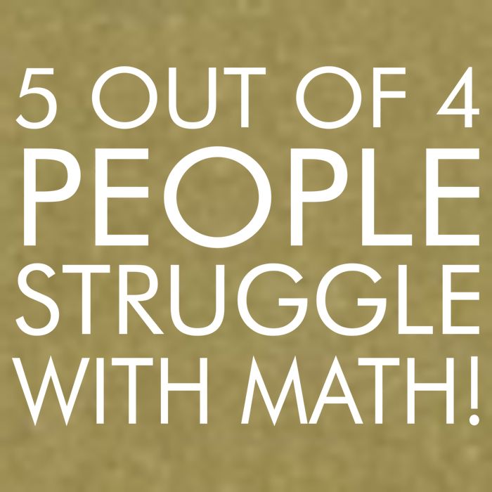 5 Out Of 4 People Struggle With Math Garment-Dyed Women's Muscle Tee