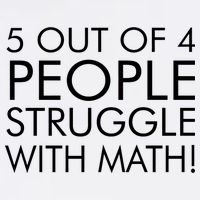 5 Out Of 4 People Struggle With Math Garment-Dyed Sweatshirt