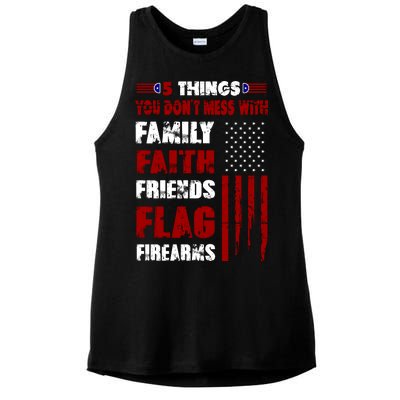 5 Things You Do Not Mess With Pro America Ladies PosiCharge Tri-Blend Wicking Tank