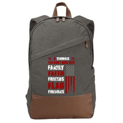 5 Things You Do Not Mess With Pro America Cotton Canvas Backpack