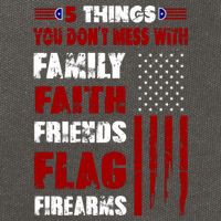 5 Things You Do Not Mess With Pro America Cotton Canvas Backpack