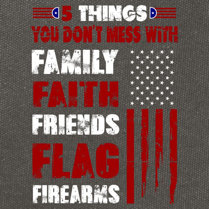 5 Things You Do Not Mess With Pro America Cotton Canvas Backpack