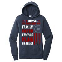 5 Things You Do Not Mess With Pro America Women's Pullover Hoodie