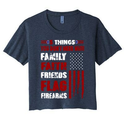 5 Things You Do Not Mess With Pro America Crop Top