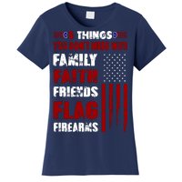 5 Things You Do Not Mess With Pro America Women's T-Shirt