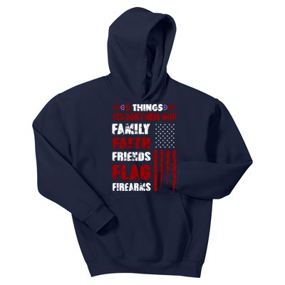 5 Things You Do Not Mess With Pro America Kids Hoodie