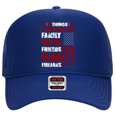 5 Things You Do Not Mess With Pro America High Crown Mesh Back Trucker Hat