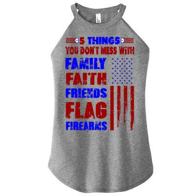 5 Things You Do Not Mess With Pro America Women's Perfect Tri Rocker Tank