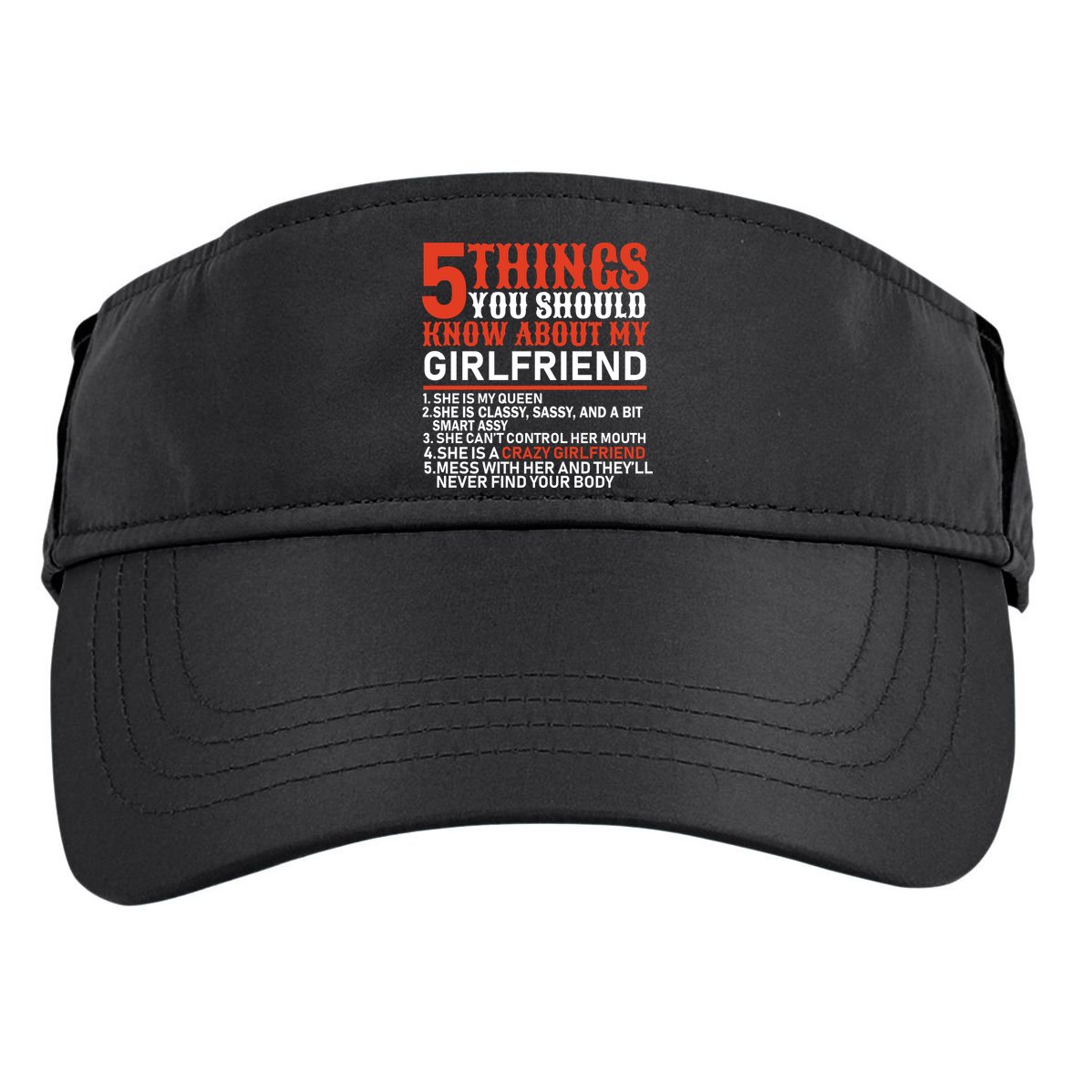 5 Things You Should Know About My Girlfriend Adult Drive Performance Visor