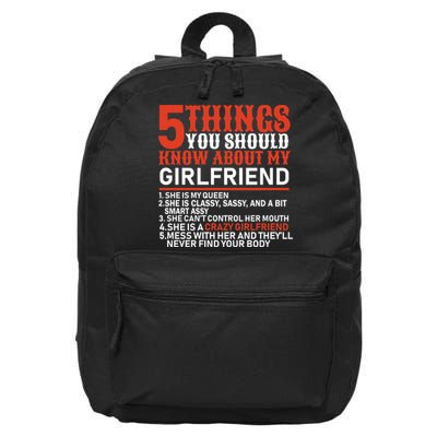 5 Things You Should Know About My Girlfriend 16 in Basic Backpack