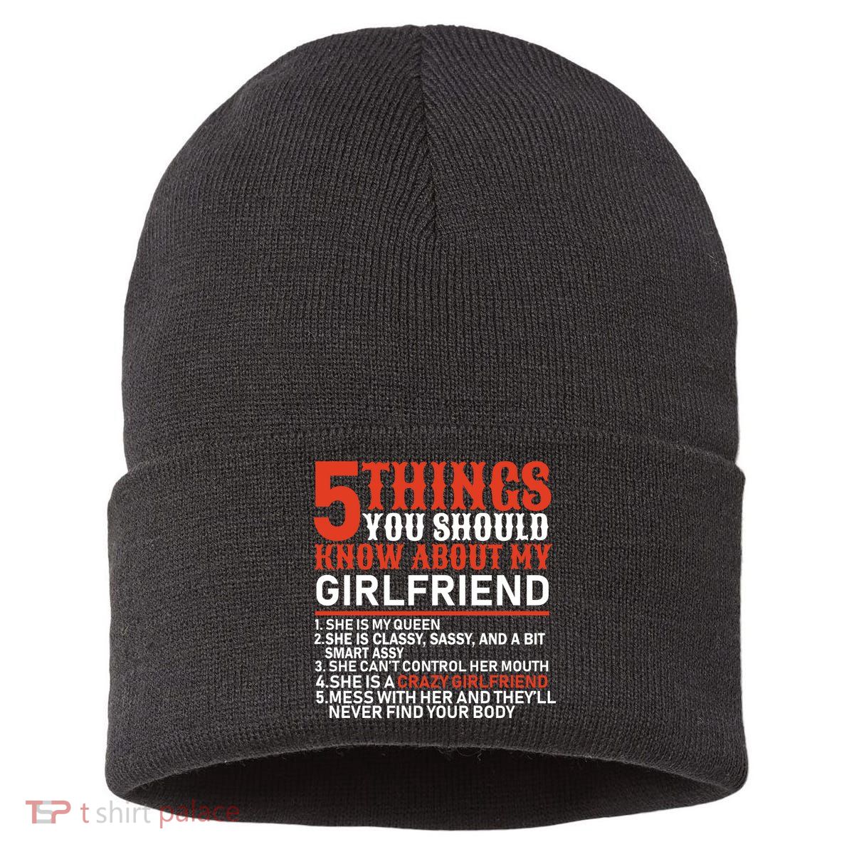 5 Things You Should Know About My Girlfriend Sustainable Knit Beanie