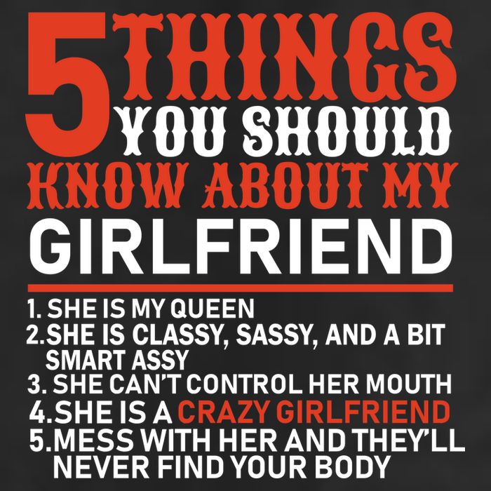 5 Things You Should Know About My Girlfriend Golf Towel