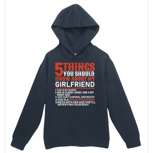 5 Things You Should Know About My Girlfriend Urban Pullover Hoodie