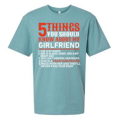 5 Things You Should Know About My Girlfriend Sueded Cloud Jersey T-Shirt