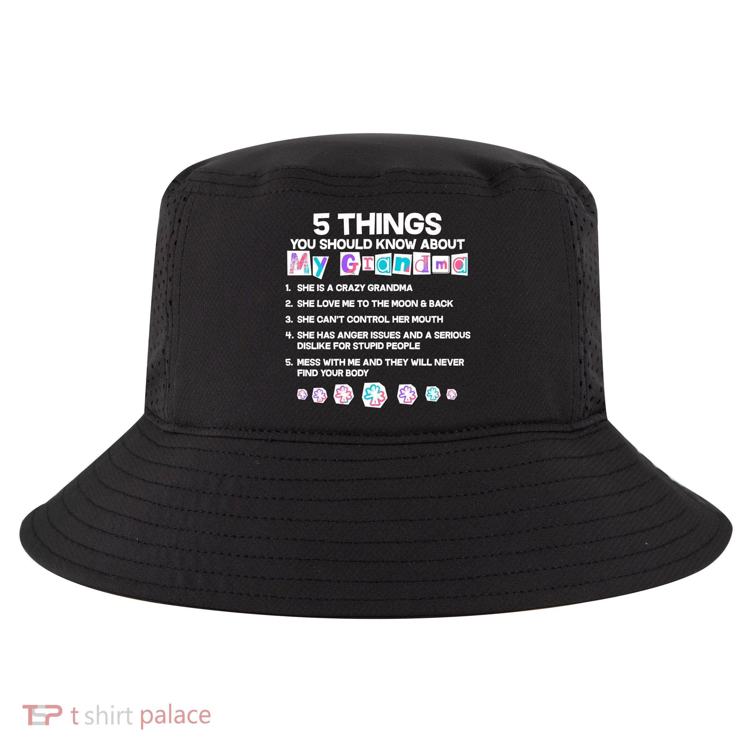 5 Things You Should Know About My Grandma Cool Comfort Performance Bucket Hat