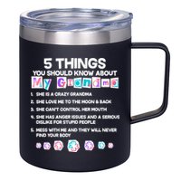 5 Things You Should Know About My Grandma 12oz Stainless Steel Coffee Mug