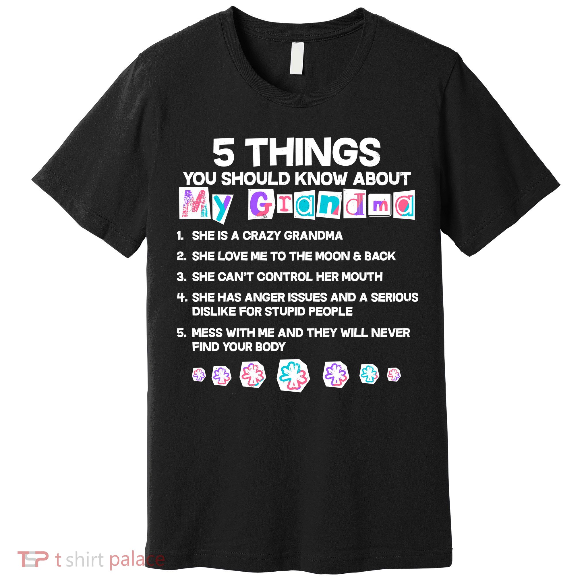 5 Things You Should Know About My Grandma Premium T-Shirt
