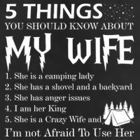 5 Things You Should Know About My Wife 11oz C Handle Ceramic Mug