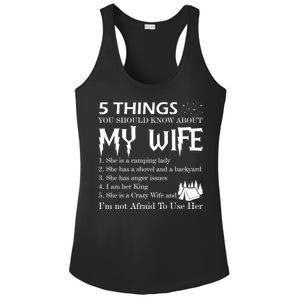 5 Things You Should Know About My Wife Ladies PosiCharge Competitor Racerback Tank