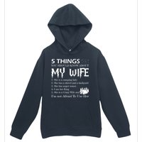 5 Things You Should Know About My Wife Urban Pullover Hoodie