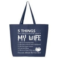 5 Things You Should Know About My Wife 25L Jumbo Tote