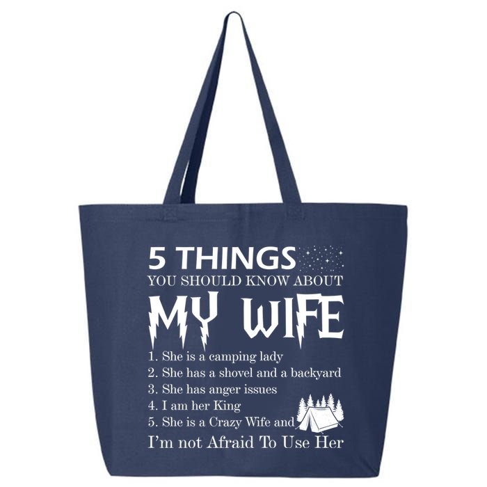 5 Things You Should Know About My Wife 25L Jumbo Tote