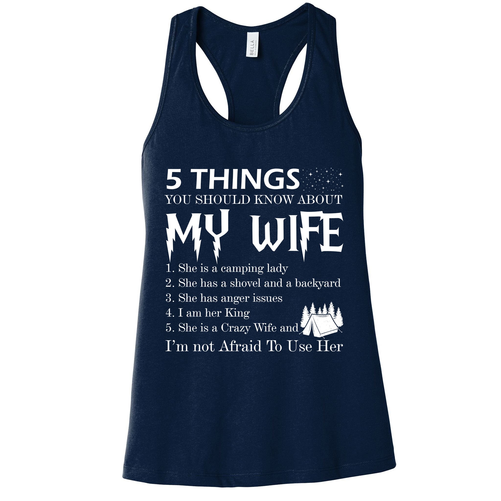 5 Things You Should Know About My Wife Womens Tank Top