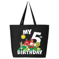 5 Year Old Farm My 5th Birthday 25L Jumbo Tote