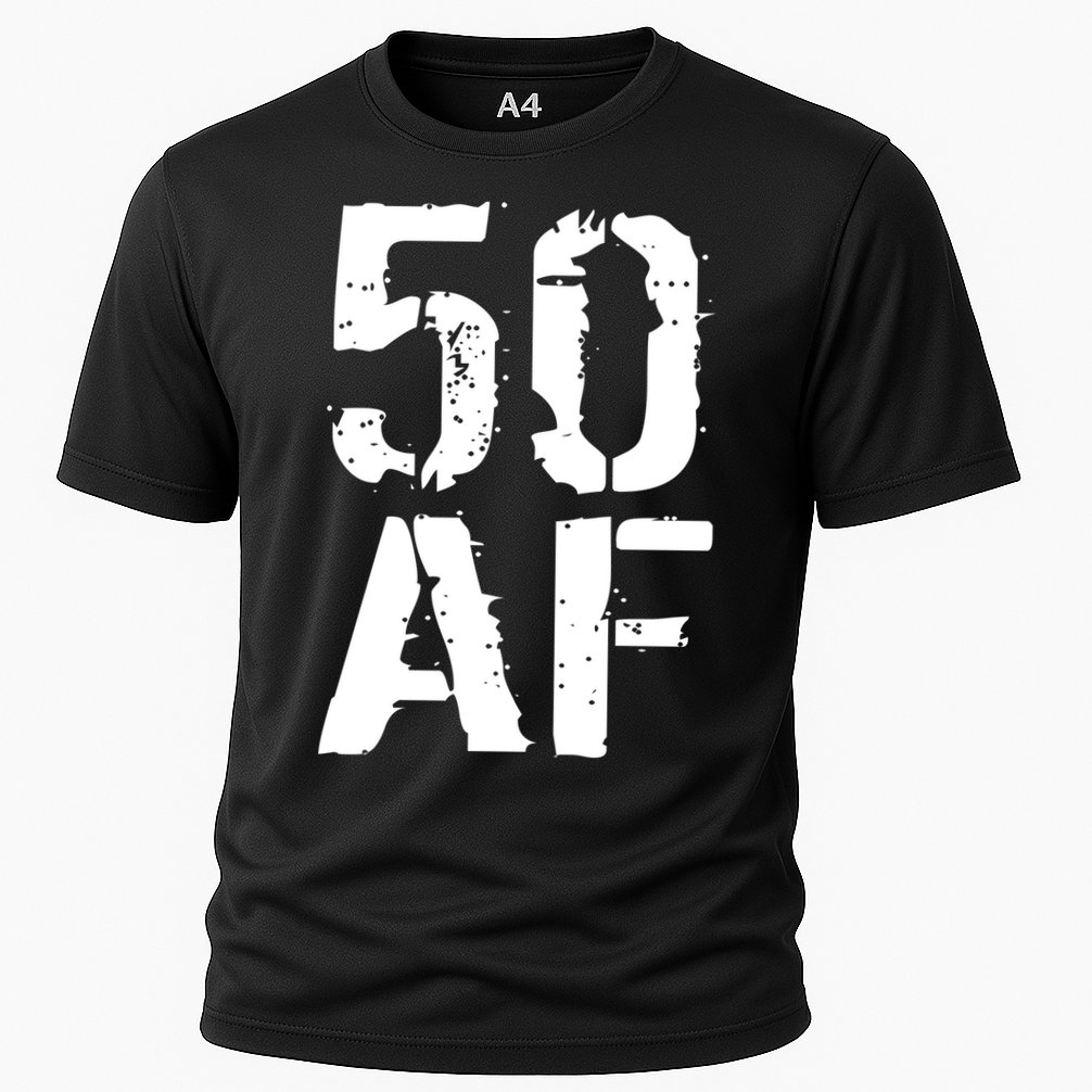 50 AF 50th Birthday Cooling Performance Crew T-Shirt