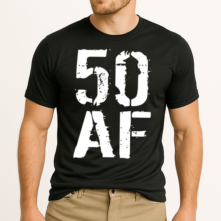 50 AF 50th Birthday Cooling Performance Crew T-Shirt
