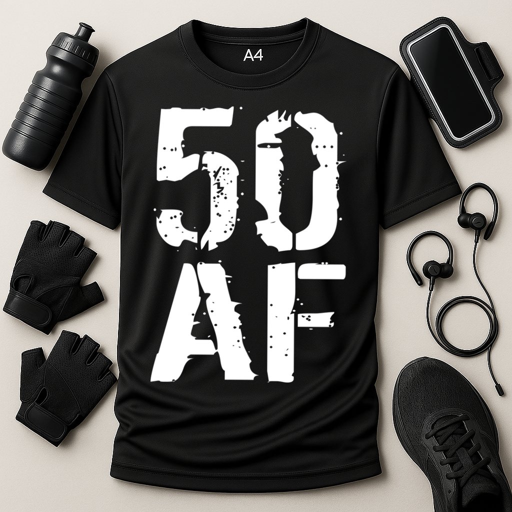 50 AF 50th Birthday Cooling Performance Crew T-Shirt