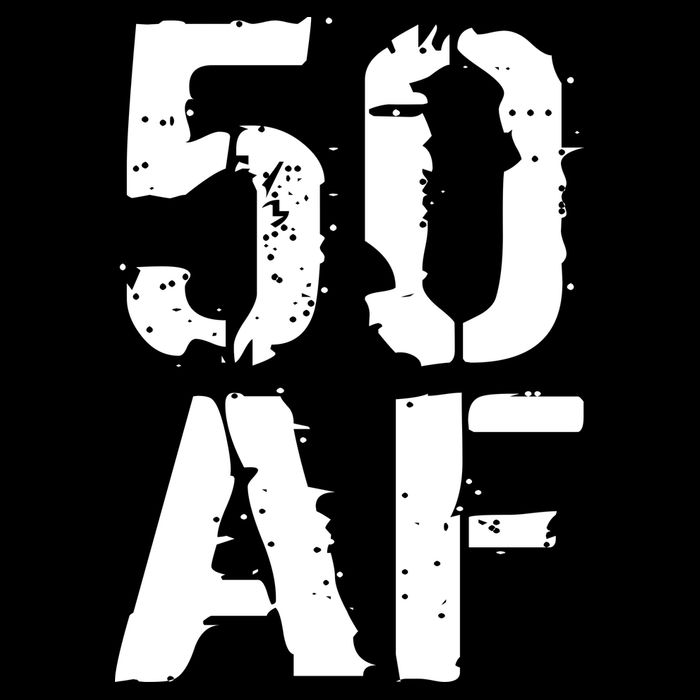 50 AF 50th Birthday Sustainable Bucket Hat
