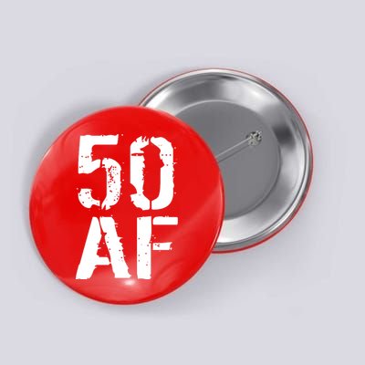 50 AF 50th Birthday Button