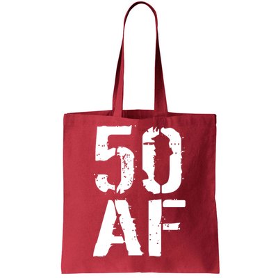 50 AF 50th Birthday Tote Bag