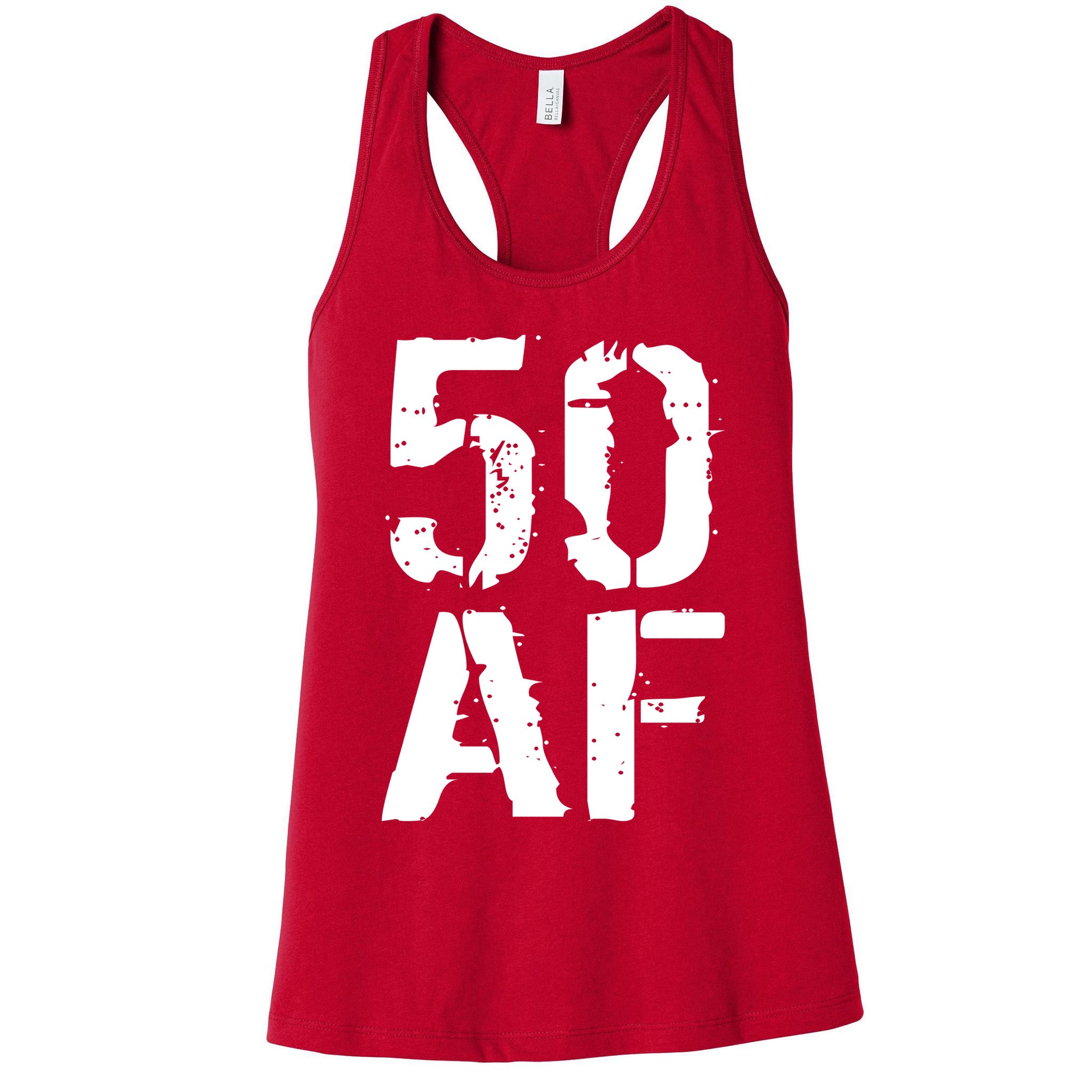50 AF 50th Birthday Womens Tank Top