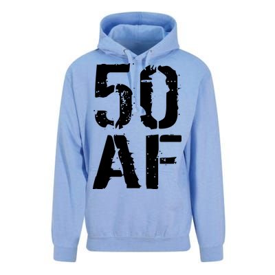 50 AF 50th Birthday Unisex Surf Hoodie