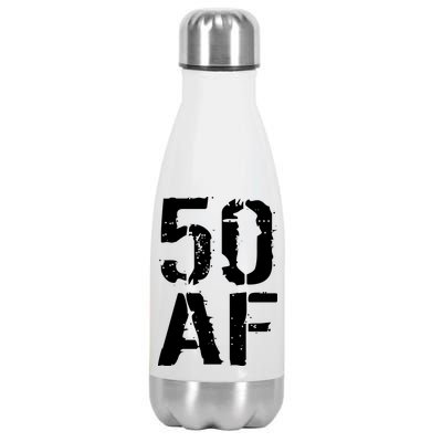 50 AF 50th Birthday Stainless Steel Insulated Water Bottle