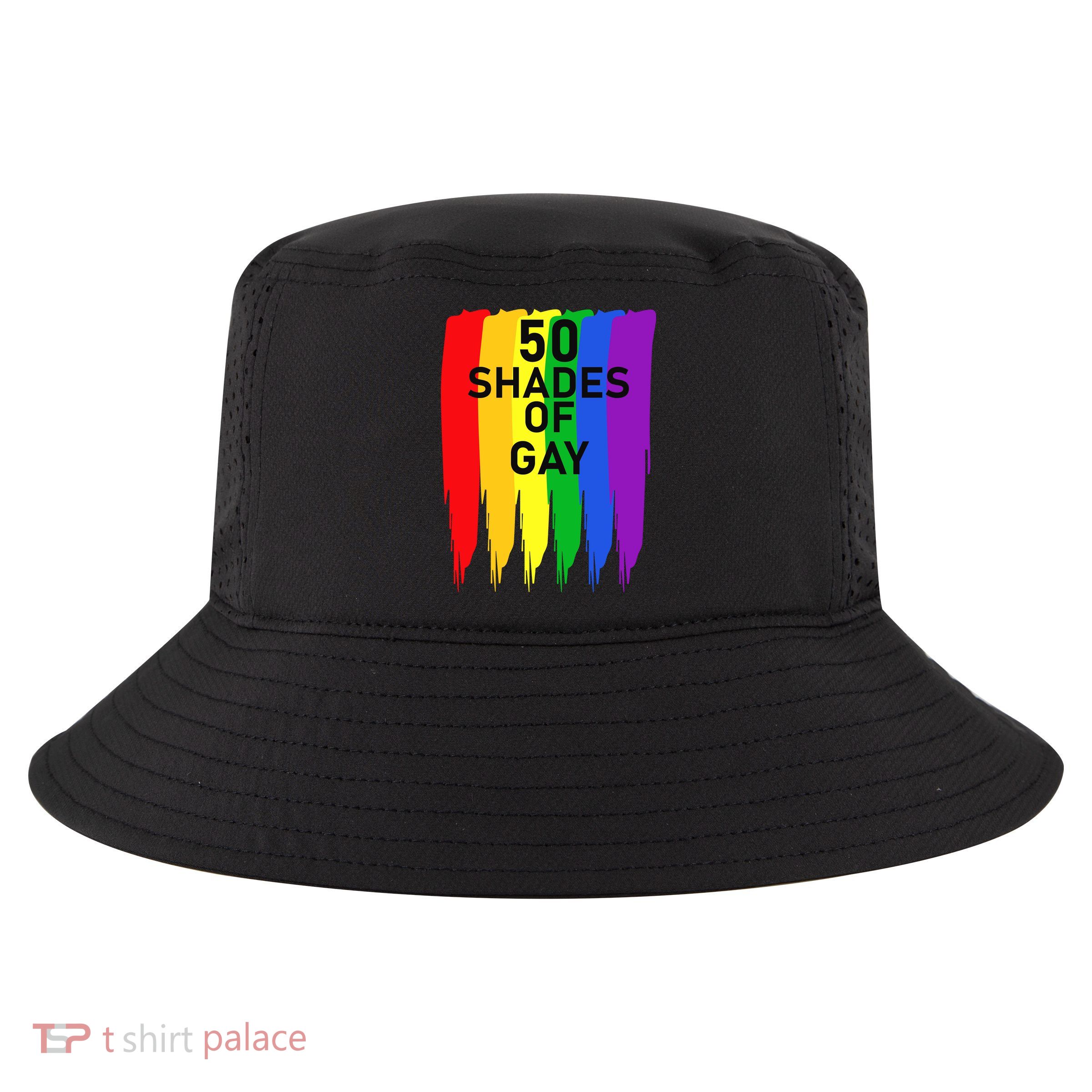 50 Shades Of Gay Cool Comfort Performance Bucket Hat