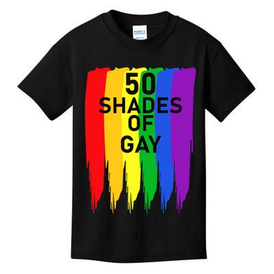 50 Shades Of Gay Kids T-Shirt