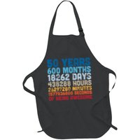 50 Years Months Days Hours Minutes Seconds Of Being Awesome Apron