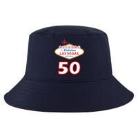 50 Years Old In Vegas - 50th Birthday Cool Comfort Performance Bucket Hat