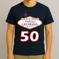 50 Years Old In Vegas - 50th Birthday T-Shirt
